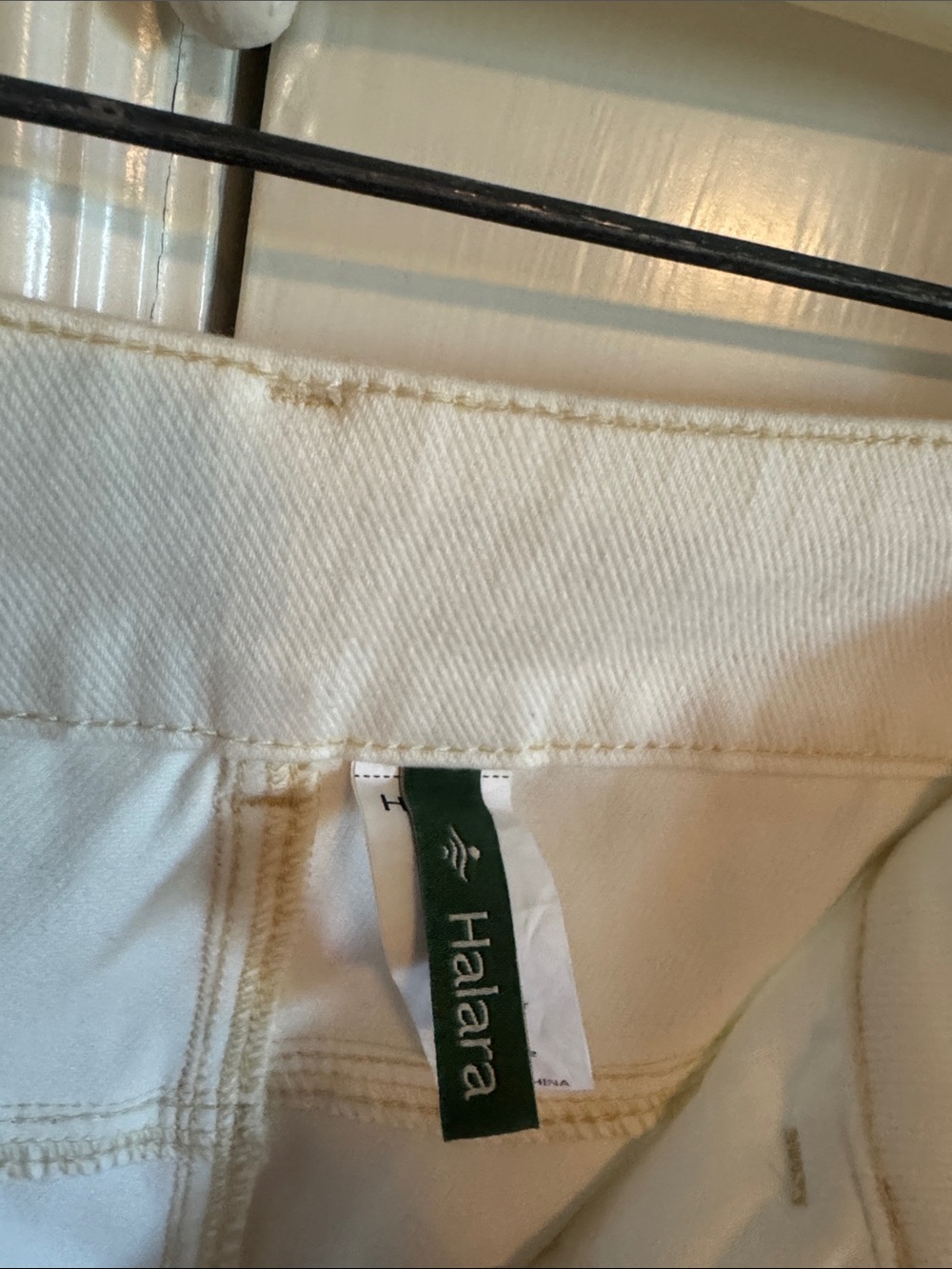 HALARA Cream High-Waist Active Skort